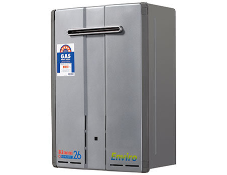 RINNAI INFINITY 26 ENVIRO NATURAL GAS HOT WATER HEATER (60 DEGS)