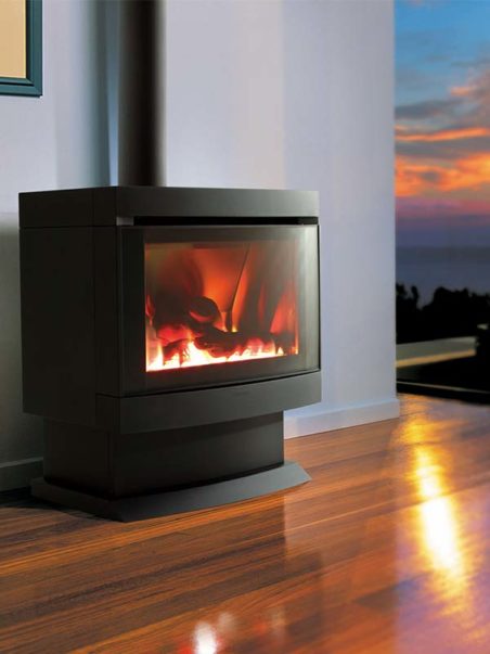 Canterbury Classic Freestanding Gas Log Fireplace