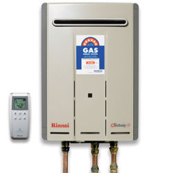 Rinnai infinity 26 Touch Gas hot Water Heater with remote