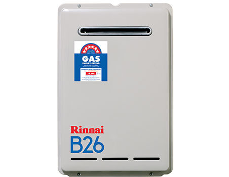 RINNAI B26 NATURAL GAS HOT WATER HEATER (50 DEGS)