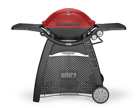 Weber Family Q 3200 BBQ in red