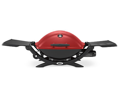 Weber Q Premium 2200 BBQ in red