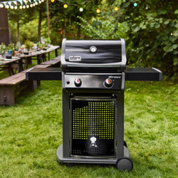 Weber Spirit E-210 Gas BBQ Outside