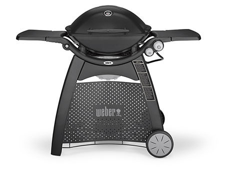 Weber Family Q Premium 3200 Gas Grill LP BBQ in Black