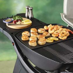 Weber Family Q Tailor made Half Hotplate