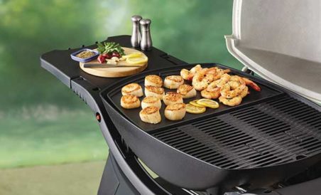 Weber Family Q Tailor made Half Hotplate