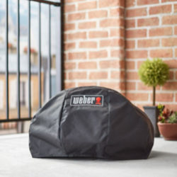 Weber Pulse 1000 Electric BBQ cover Front view