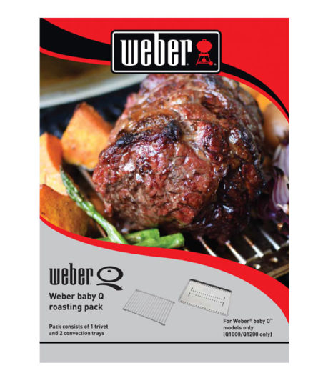 Weber Baby Q BBQ Roasting Pack details 911660