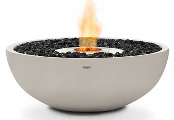 Bone mix 850 fire pit natural by ecosmart fire