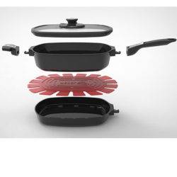 Q Ware Large Casserole-Frying Pan Pack