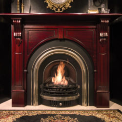 ECOSMART VB2 Ethanol burner Victorian Federation Style fireplace