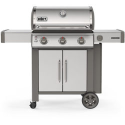 WEBER GENESIS® II S-315 GAS BARBECUE (LPG) in STAINLESS STEEL